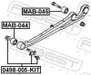 Lagerung, Lenker hinten Hinterachse oben FEBEST MAB-045 Bild Lagerung, Lenker hinten Hinterachse oben FEBEST MAB-045