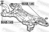 Lagerung, Achskörper oben vorne FEBEST MAB-145 Bild Lagerung, Achskörper oben vorne FEBEST MAB-145