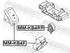 Lagerung, Motor vorne FEBEST MM-KB4F Bild Lagerung, Motor vorne FEBEST MM-KB4F