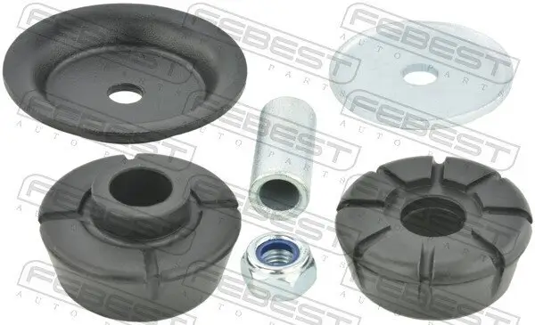 Montagesatz, Stoßdämpfer FEBEST MSB-KB4TF-KIT