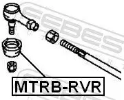 Reparatursatz, Spurstangenkopf FEBEST MTRB-RVR Bild Reparatursatz, Spurstangenkopf FEBEST MTRB-RVR