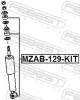 Montagesatz, Stoßdämpfer FEBEST MZAB-129-KIT Bild Montagesatz, Stoßdämpfer FEBEST MZAB-129-KIT