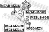 Lagerung, Lenker hinten Vorderachse unten FEBEST MZAB-MZ3B Bild Lagerung, Lenker hinten Vorderachse unten FEBEST MZAB-MZ3B