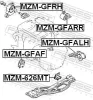 Lagerung, Motor FEBEST MZM-626MT Bild Lagerung, Motor FEBEST MZM-626MT