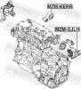 Lagerung, Motor vorne links FEBEST MZM-GJLH Bild Lagerung, Motor vorne links FEBEST MZM-GJLH