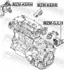 Lagerung, Motor vorne rechts FEBEST MZM-KERH Bild Lagerung, Motor vorne rechts FEBEST MZM-KERH