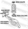 Federteller Hinterachse oben FEBEST MZSI-CX5UPR Bild Federteller Hinterachse oben FEBEST MZSI-CX5UPR