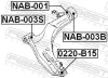 Lagerung, Lenker Vorderachse unten hinten FEBEST NAB-003B Bild Lagerung, Lenker Vorderachse unten hinten FEBEST NAB-003B