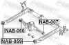 Lagerung, Lenker FEBEST NAB-060 Bild Lagerung, Lenker FEBEST NAB-060