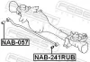 Lagerung, Lenker Hinterachse FEBEST NAB-241RUB Bild Lagerung, Lenker Hinterachse FEBEST NAB-241RUB