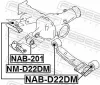 Lagerung, Differential FEBEST NAB-D22DM Bild Lagerung, Differential FEBEST NAB-D22DM