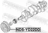 Riemenscheibe, Kurbelwelle FEBEST NDS-YD22DD Bild Riemenscheibe, Kurbelwelle FEBEST NDS-YD22DD