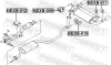 Montagesatz, Abgasanlage hinten FEBEST NEXB-009 Bild Montagesatz, Abgasanlage hinten FEBEST NEXB-009