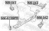 Lagerung, Motor vorne rechts FEBEST NM-041 Bild Lagerung, Motor vorne rechts FEBEST NM-041