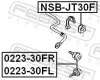 Lagerung, Stabilisator FEBEST NSB-JT30F Bild Lagerung, Stabilisator FEBEST NSB-JT30F