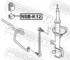 Lagerung, Stabilisator Vorderachse FEBEST NSB-K12 Bild Lagerung, Stabilisator Vorderachse FEBEST NSB-K12