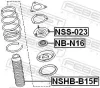 Schutzkappe/Faltenbalg, Stoßdämpfer Vorderachse FEBEST NSHB-B15F Bild Schutzkappe/Faltenbalg, Stoßdämpfer Vorderachse FEBEST NSHB-B15F