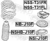 Schutzkappe/Faltenbalg, Stoßdämpfer FEBEST NSHB-J10F Bild Schutzkappe/Faltenbalg, Stoßdämpfer FEBEST NSHB-J10F