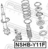 Schutzkappe/Faltenbalg, Stoßdämpfer Vorderachse FEBEST NSHB-Y11F Bild Schutzkappe/Faltenbalg, Stoßdämpfer Vorderachse FEBEST NSHB-Y11F