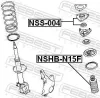 Federbeinstützlager FEBEST NSS-004 Bild Federbeinstützlager FEBEST NSS-004