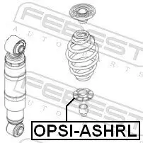 Federteller FEBEST OPSI-ASHRL Bild Federteller FEBEST OPSI-ASHRL