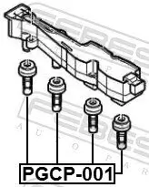 Stecker, Zündspule FEBEST PGCP-001 Bild Stecker, Zündspule FEBEST PGCP-001