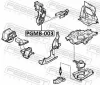 Lagerung, Motor vorne rechts FEBEST PGMB-003 Bild Lagerung, Motor vorne rechts FEBEST PGMB-003