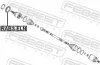 Sensorring, ABS Vorderachse FEBEST RABS-ELN Bild Sensorring, ABS Vorderachse FEBEST RABS-ELN