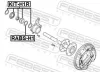 Sensorring, ABS Vorderachse FEBEST RABS-H1 Bild Sensorring, ABS Vorderachse FEBEST RABS-H1