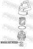 Dichtring, Ölablassschraube FEBEST RINGOL-027-PCS10 Bild Dichtring, Ölablassschraube FEBEST RINGOL-027-PCS10