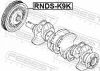 Riemenscheibe, Kurbelwelle FEBEST RNDS-K9K Bild Riemenscheibe, Kurbelwelle FEBEST RNDS-K9K