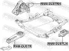 Lagerung, Schaltgetriebe links FEBEST RNM-DUSTLH Bild Lagerung, Schaltgetriebe links FEBEST RNM-DUSTLH