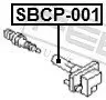 Stecker, Zündspule FEBEST SBCP-001 Bild Stecker, Zündspule FEBEST SBCP-001