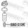 Anschlagpuffer, Federung Hinterachse FEBEST SBD-G13R Bild Anschlagpuffer, Federung Hinterachse FEBEST SBD-G13R