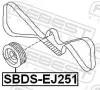 Riemenscheibe, Kurbelwelle FEBEST SBDS-EJ251 Bild Riemenscheibe, Kurbelwelle FEBEST SBDS-EJ251