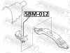 Lagerung, Motor hinten FEBEST SBM-012 Bild Lagerung, Motor hinten FEBEST SBM-012
