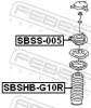 Federbeinstützlager Hinterachse FEBEST SBSS-005 Bild Federbeinstützlager Hinterachse FEBEST SBSS-005