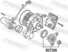 Reparatursatz, Differential FEBEST SET-009 Bild Reparatursatz, Differential FEBEST SET-009