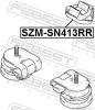 Lagerung, Motor hinten FEBEST SZM-SN413RR Bild Lagerung, Motor hinten FEBEST SZM-SN413RR