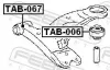 Lagerung, Lenker Vorderachse unten hinten FEBEST TAB-006 Bild Lagerung, Lenker Vorderachse unten hinten FEBEST TAB-006