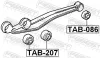 Lagerung, Lenker Vorderachse unten hinten FEBEST TAB-086 Bild Lagerung, Lenker Vorderachse unten hinten FEBEST TAB-086