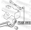 Lagerung, Lenker Hinterachse FEBEST TAB-093 Bild Lagerung, Lenker Hinterachse FEBEST TAB-093