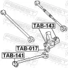 Lagerung, Lenker Hinterachse FEBEST TAB-143 Bild Lagerung, Lenker Hinterachse FEBEST TAB-143