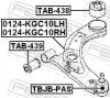 Lagerung, Lenker Vorderachse unten vorne FEBEST TAB-439 Bild Lagerung, Lenker Vorderachse unten vorne FEBEST TAB-439
