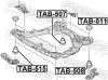 Lagerung, Hilfsrahmen/Aggregateträger vorne vorne links unten vorne rechts FEBEST TAB-515 Bild Lagerung, Hilfsrahmen/Aggregateträger vorne vorne links unten vorne rechts FEBEST TAB-515
