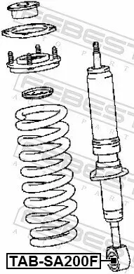 Buchse, Stoßdämpfer FEBEST TAB-SA200F Bild Buchse, Stoßdämpfer FEBEST TAB-SA200F