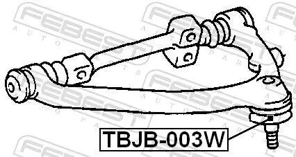 Reparatursatz, Trag-/Führungsgelenk FEBEST TBJB-003W Bild Reparatursatz, Trag-/Führungsgelenk FEBEST TBJB-003W