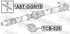 Lager, Gelenkwellenmittellager FEBEST TCB-025 Bild Lager, Gelenkwellenmittellager FEBEST TCB-025