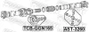 Lager, Gelenkwellenmittellager FEBEST TCB-GGN165 Bild Lager, Gelenkwellenmittellager FEBEST TCB-GGN165