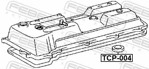 Dichtring, Kerzenschacht FEBEST TCP-004 Bild Dichtring, Kerzenschacht FEBEST TCP-004